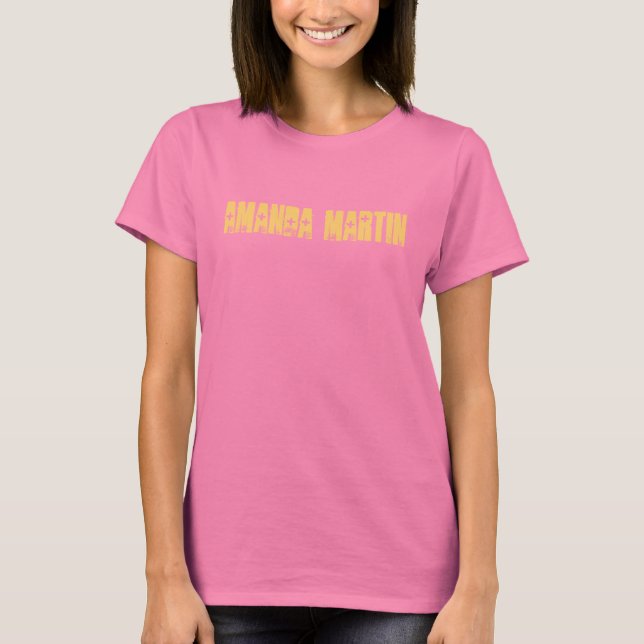 Amanda Martin Women's Camouflage T-Shirt (Vorderseite)