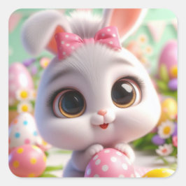 Amanda Quadratischer Aufkleber