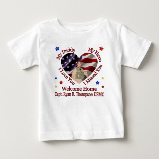 Amandas maßgeschneidertes Homecoming-Shirt Baby T-shirt (Vorderseite)