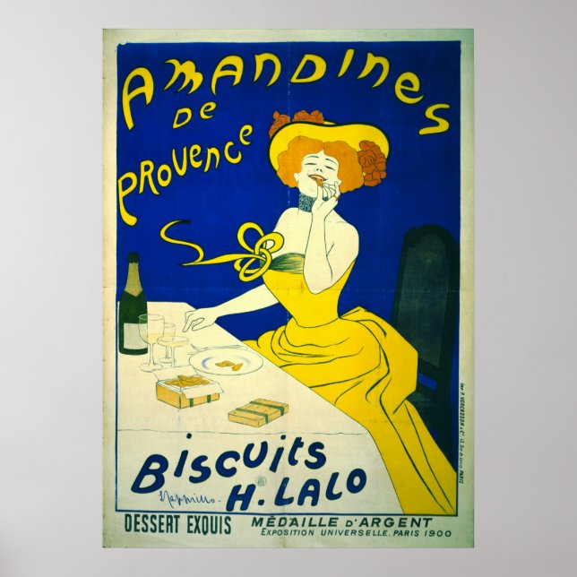 Amandines de Provence 1900 Poster (Vorne)
