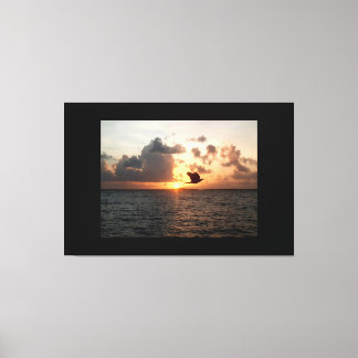 Amanecer en la bahia  leinwanddruck