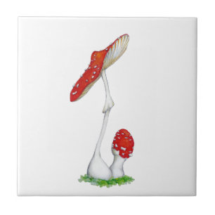 Amanita muscaria fliese