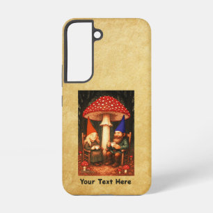 Amanita Mushroom und Gnomes Samsung Galaxy Hülle