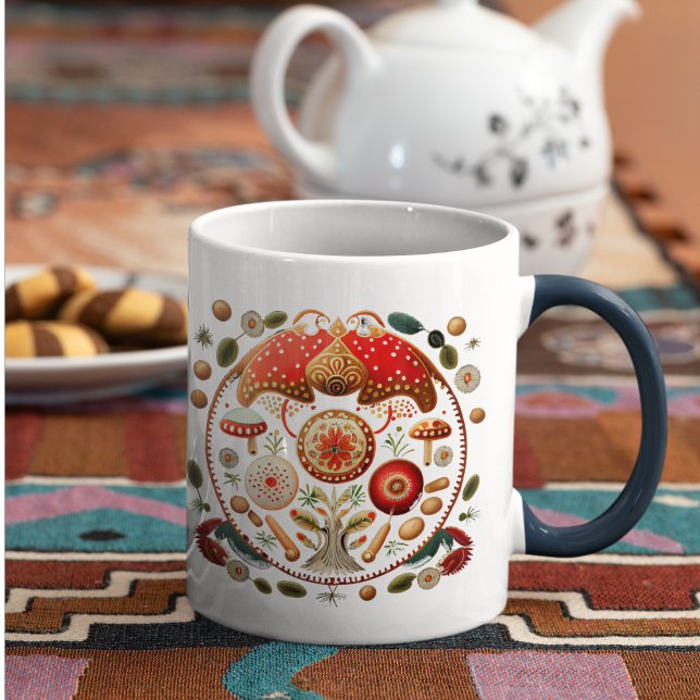 Amanita Shaman Café Mug (Créateur téléchargé)