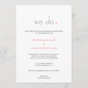 {Amant} faire-part de mariage moderne