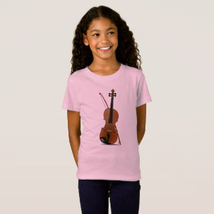 Amants de violon, T-shirt musical d'instruments de