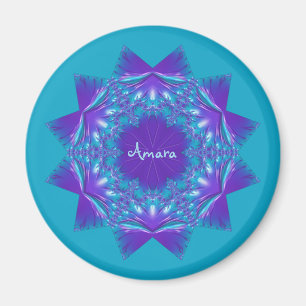 AMARA ~ STAR! Lila und Aqua ~ Atemberaubende Gesta Magnet