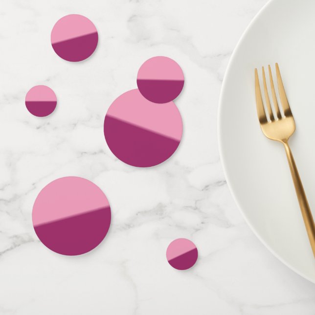 Amaranth Pink und Amaranth Lila Konfetti (Gruppe)