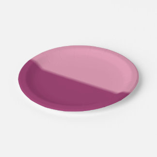Amaranth Pink und Amaranth Lila Pappteller