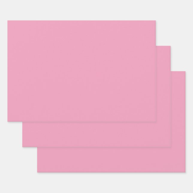  Amaranth Pink (Vollfarbe)  Geschenkpapier Set (Set)