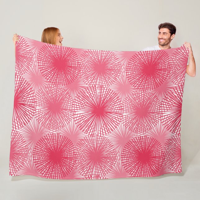 Amaranth Stars Fleecedecke (Beispiel)
