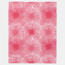 Amaranth Stars Fleecedecke