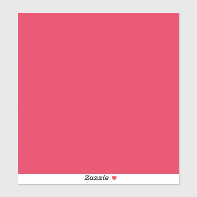 Amaranth (Vollfarbe) Aufkleber (Blatt)