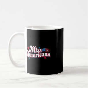 Amare Box America 4. Juli Miss Americana Retro Kaffeetasse