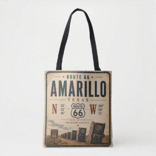 Amarillo Route 66 Reise Essentials Tasche