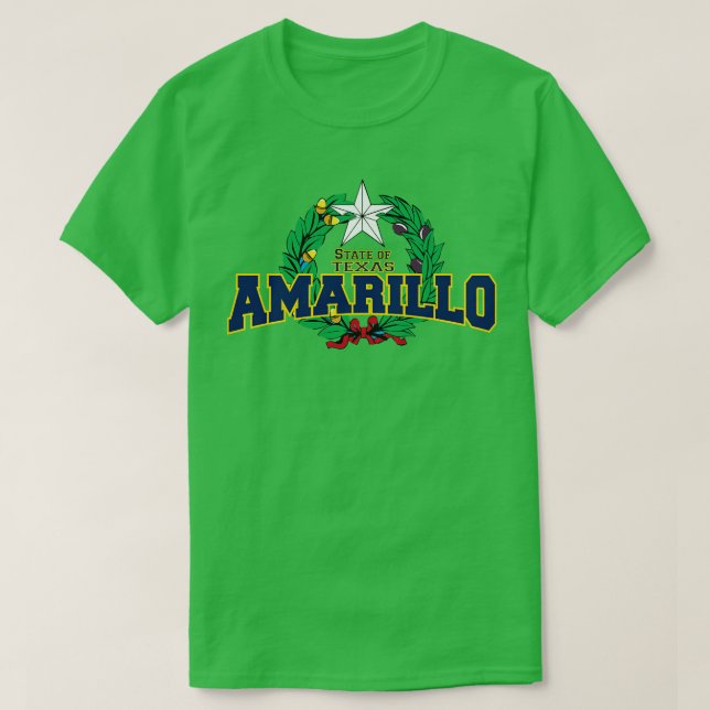 Amarillo Texas StateUSA T-Shirt (Design vorne)