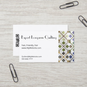 Amarna Quilt voll anpassbare Biz-Karten Visitenkarte