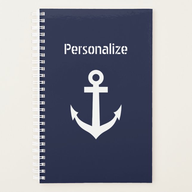 Amarrages d'ancre nautique personnalisés (Devant)