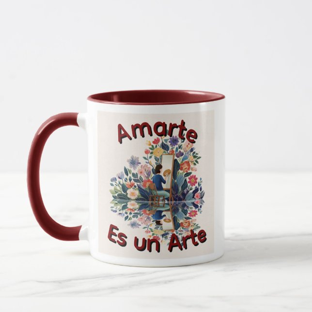 Amarte es un Arte Tasse (Links)
