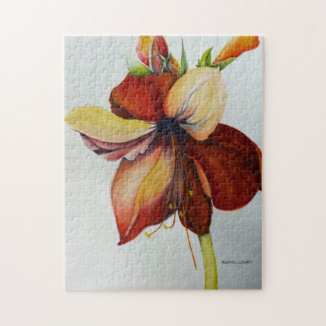Amaryllis 2 Jigsaw Puzzle (Vertikal)