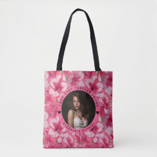 Amaryllis-Blumen-Geburtstagsgeschenk für Mama Tasche