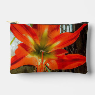 Amaryllis Nahaufnahme-Tasche für Accessoires  Zubehörtasche