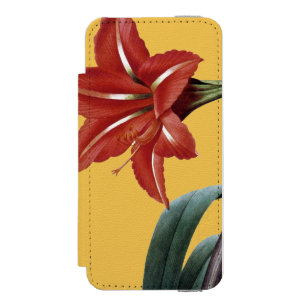 Amaryllis Striped Incipio Watson™ iPhone 5 Geldbörsen Hülle