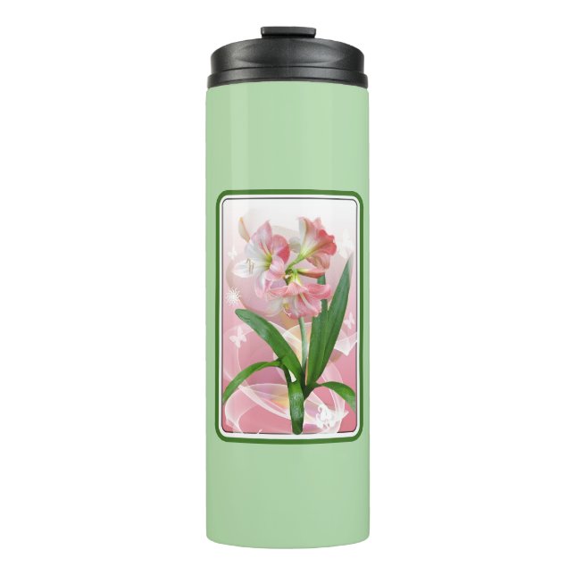 Amaryllis Thermosbecher (Vorderseite)