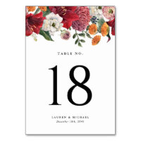 Amaryllis und Chrysanthemums Botanische Hochzeit