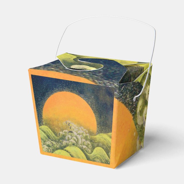 AMATERASU SUN GODDDESS Yellow Black Green Geschenkschachtel (Vorderseite)