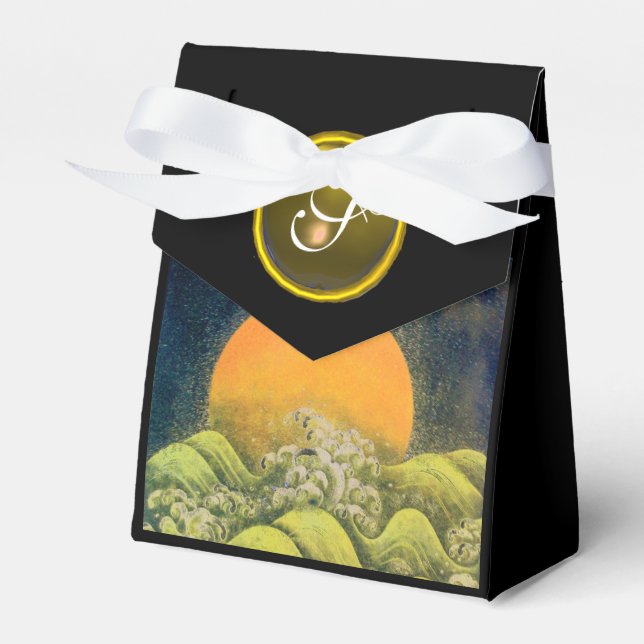 AMATERASU SUN GODESS, GELBE GEM MONOGRAMM Black Geschenkschachtel (Vorderseite)