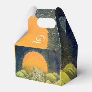 AMATERASU SUN GODESS, MONOGRAMM, Gelb-Schwarz Geschenkschachtel