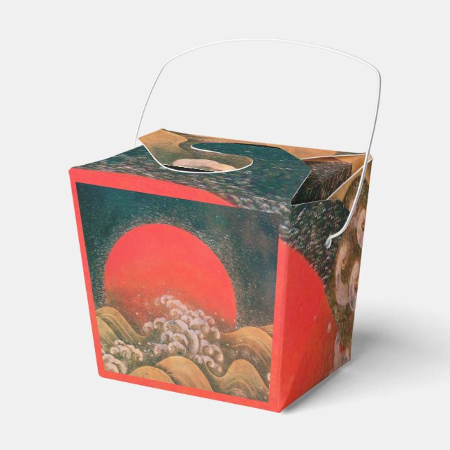 AMATERASU SUN GODESS Red Black Brown Geschenkschachtel (Vorderseite)