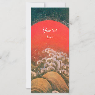 AMATERASU , SUN GODESS , rot schwarz braun