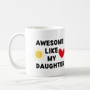 AMATEUR COMME MA FILLE - Perfect Coffee Mug Cadeau