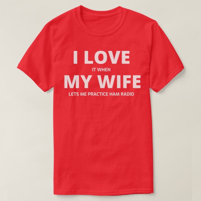Amateur Ham Radio Geschenk T-Shirt (Design vorne)