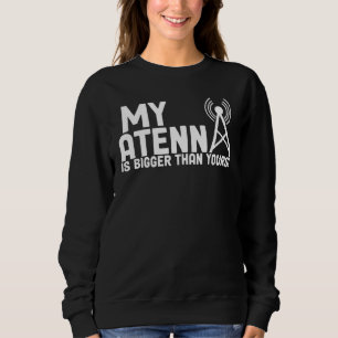 Amateur-Ham-Radio-Morse-Code-Lernen Sweatshirt