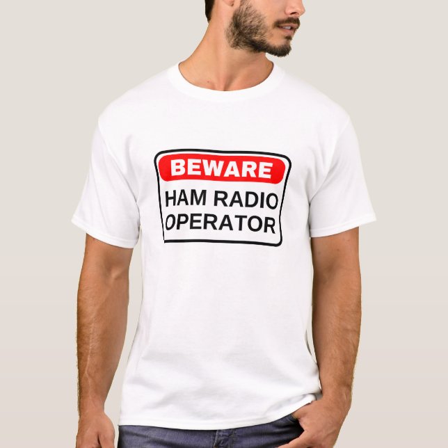 Amateur Ham Radio Operator Shirt (Vorderseite)
