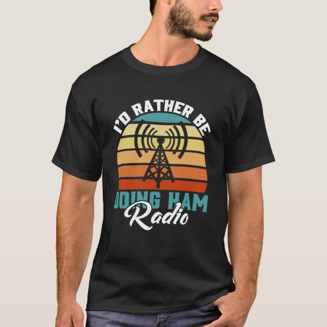 Amateur-Ham-Radio T-Shirt (Vorderseite)