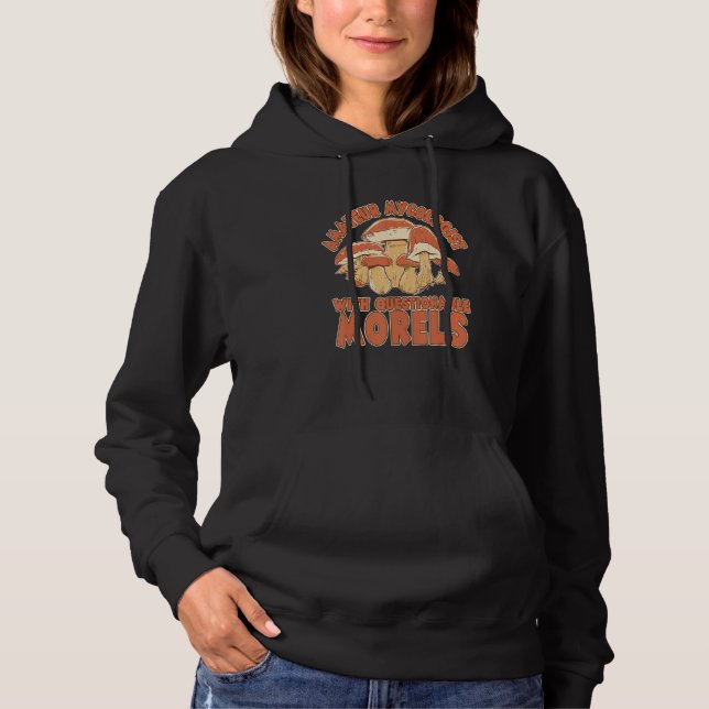 Amateur Mycologist With Questionable Morels Mushro Hoodie (Vorderseite)
