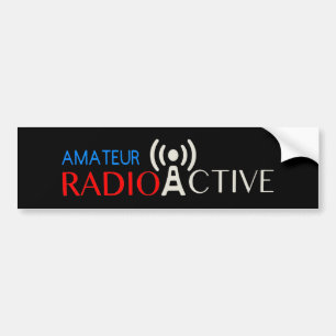 Amateur-Radio-Active-Autoaufkleber Autoaufkleber