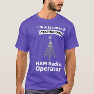 Amateur-Radio-Betreiber Funny Ham Radio T-Shirt