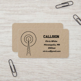 Amateur Radio Kraft Visitenkarte