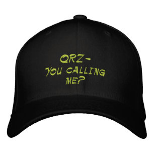 Amateur Radio QRZ Hat Bestickte Baseballkappe