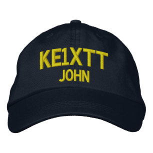 Amateurfunk / Ham Radio Callsign Hat Bestickte Baseballkappe
