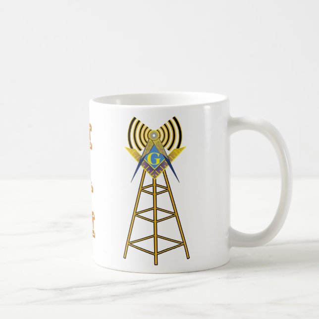 Amateurfunk-Maurer Kaffeetasse (Rechts)