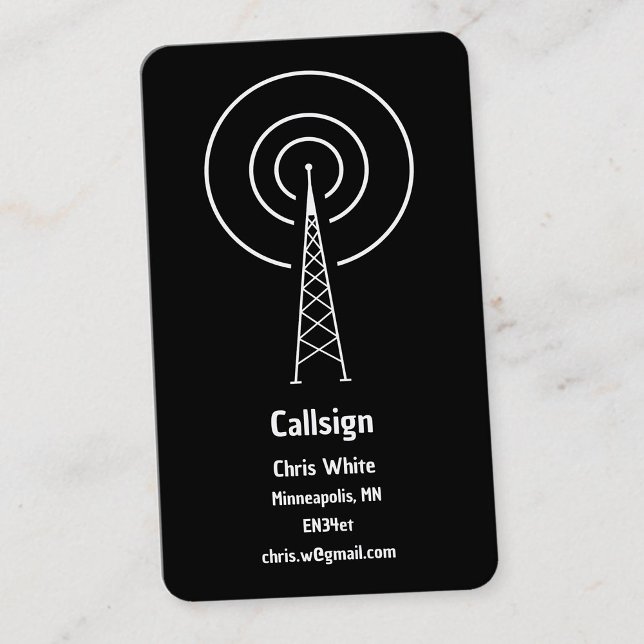 Amateurfunk Visitenkarte (Amateur Radio Business Cards)