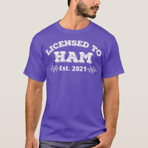 Amateurfunklizenz für Funker des Ham T-Shirt