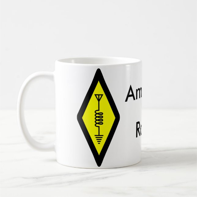 AmateurradioTasse Kaffeetasse (Links)