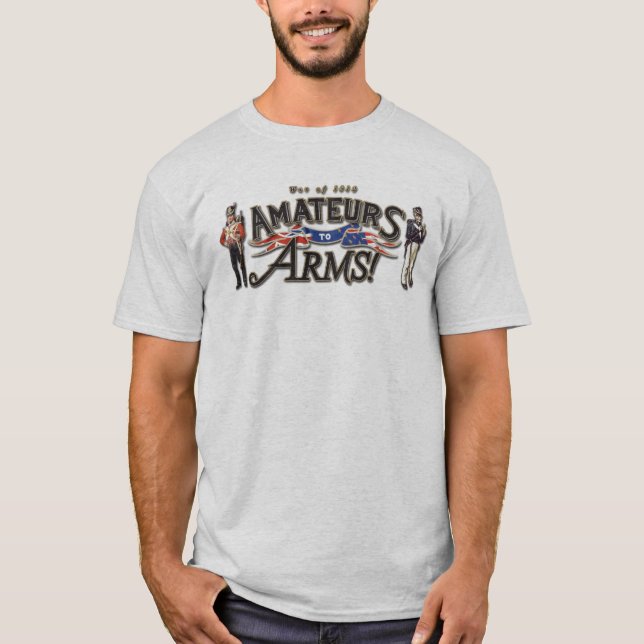 Amateurs aux bras ! T-shirt (Devant)